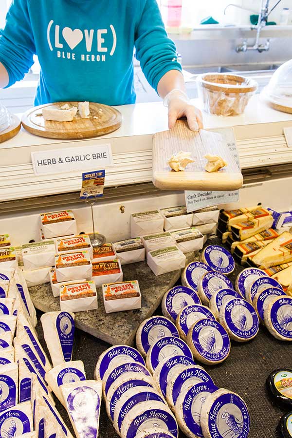 Tillamook County Blue Heron Cheese Brie