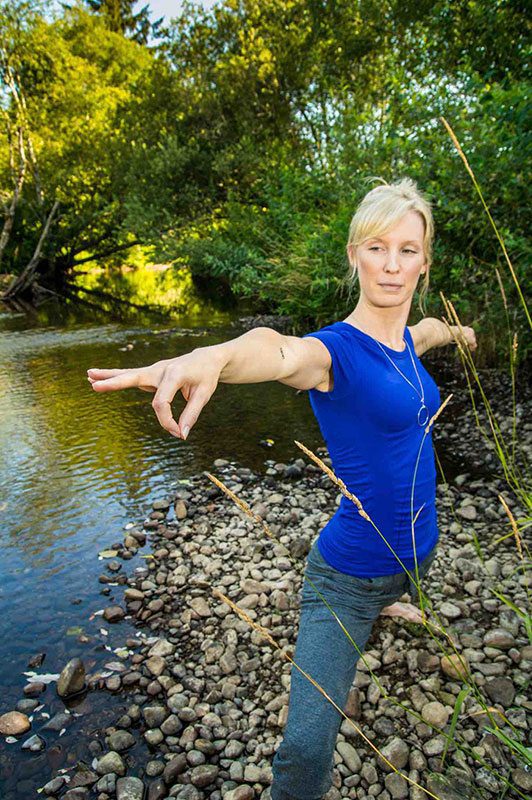 Yoga at Nehalem River