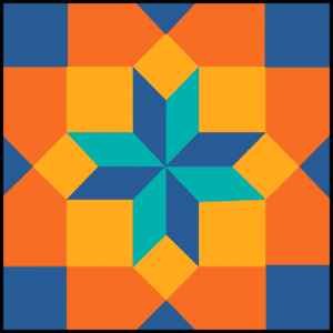 quilt block St Louis Star