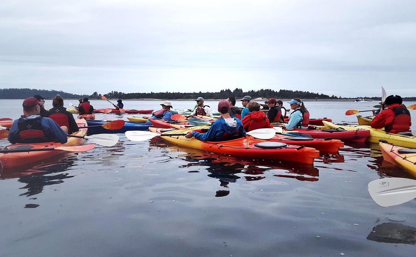 Kayak Tillamook County group kayak