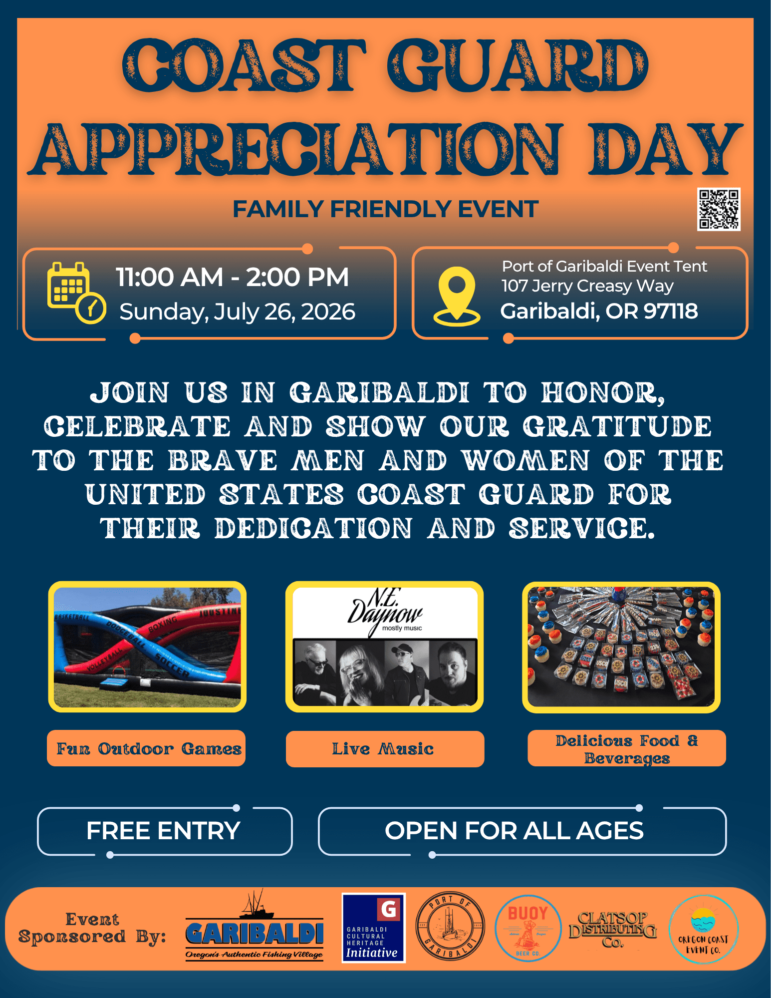 2026 Coast Guard Week Schedule b2OhJN