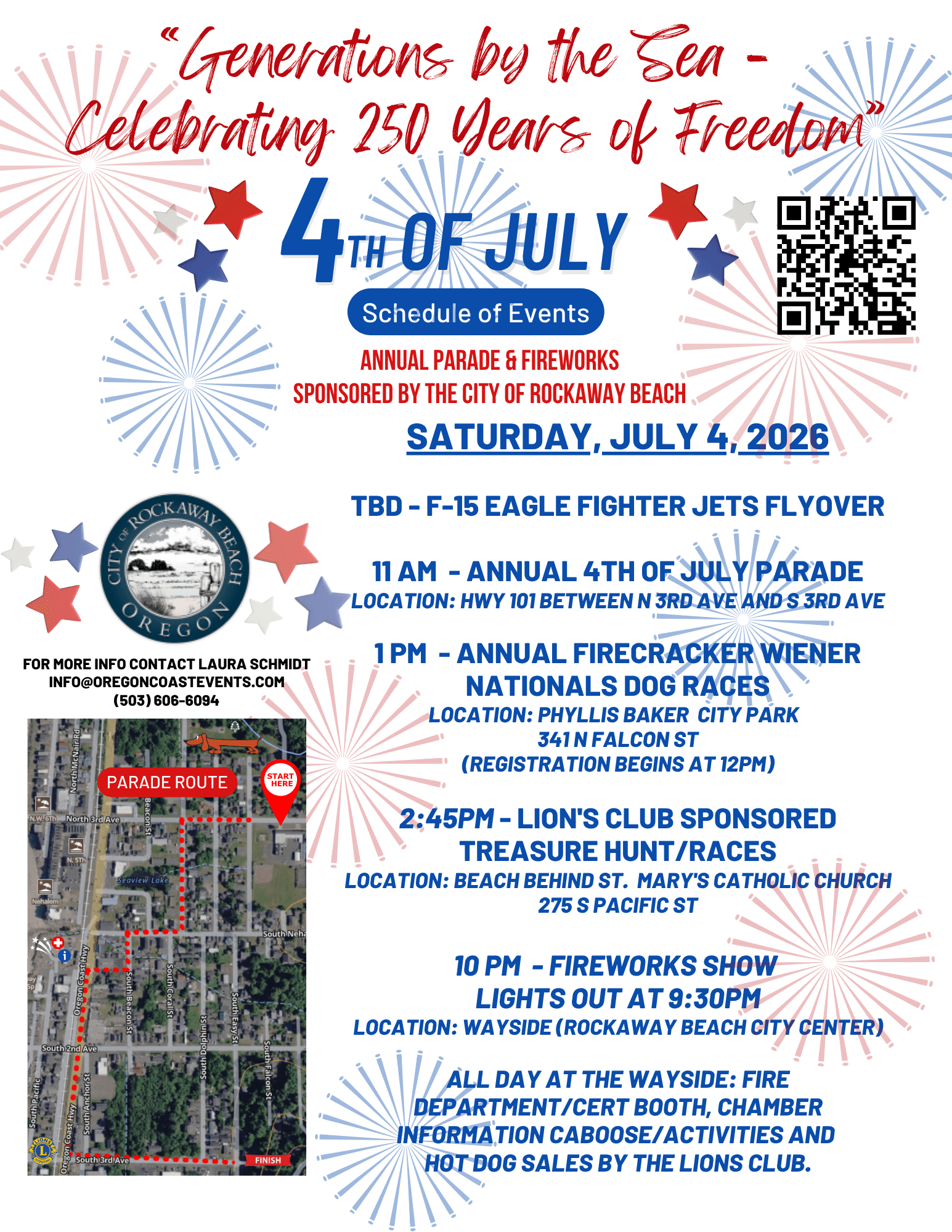 2026 RB 4th of July Schedule 8.5 x 11 in 2 307I95