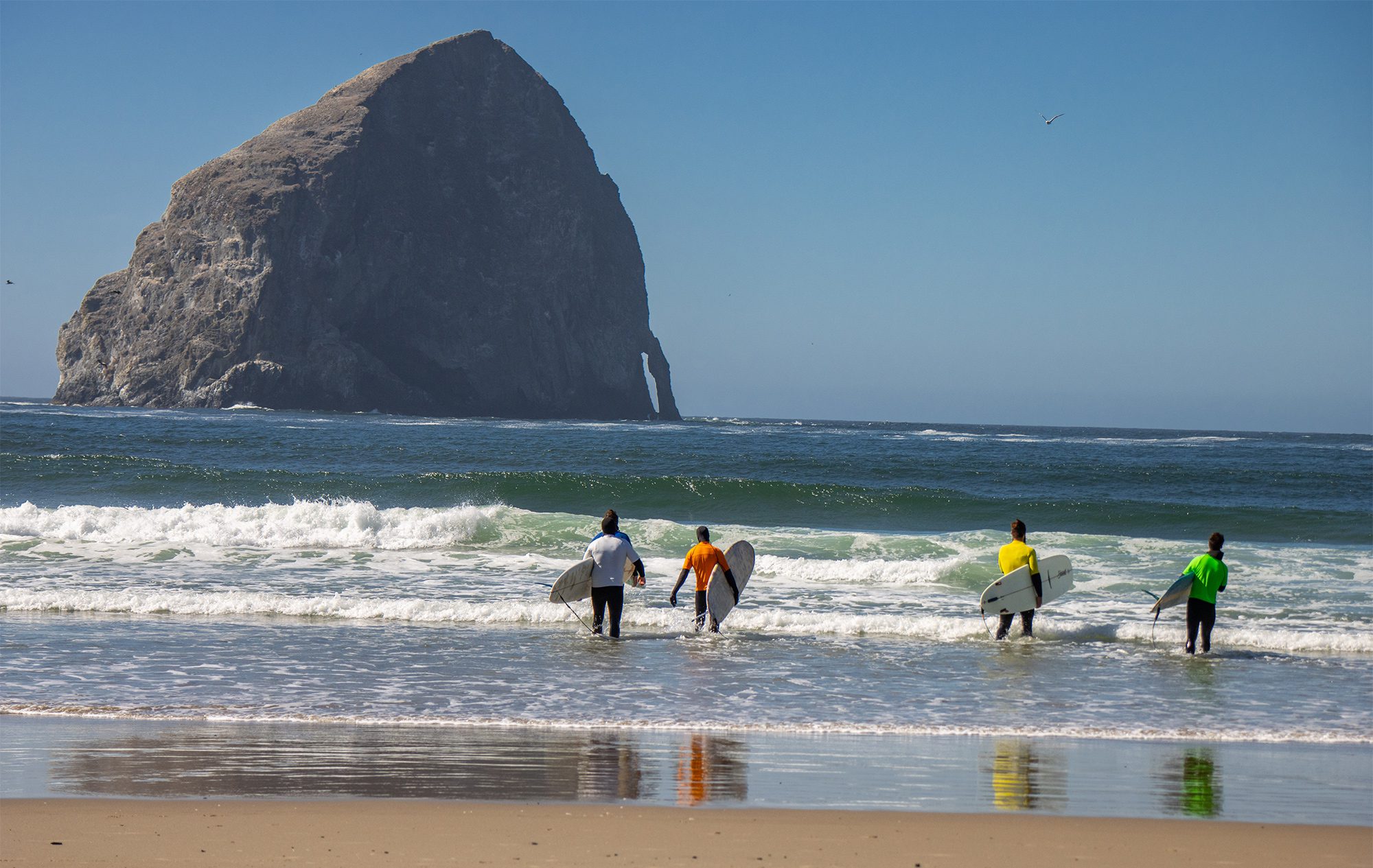 Cape Kiwanda Longboard Classic pacific city oregon surfing ocean waves haystack rock