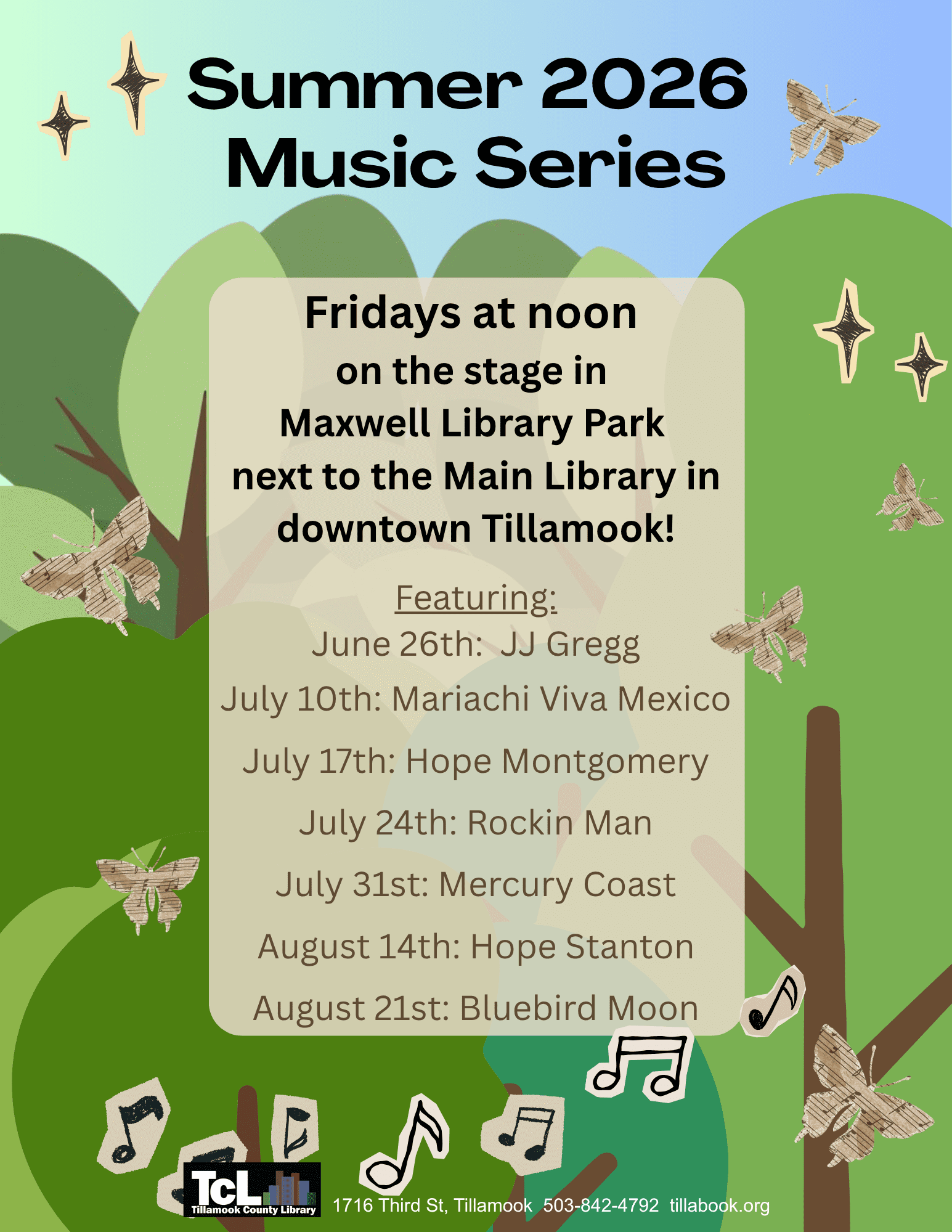 Summer 2026 Music Series TM YVgMFK