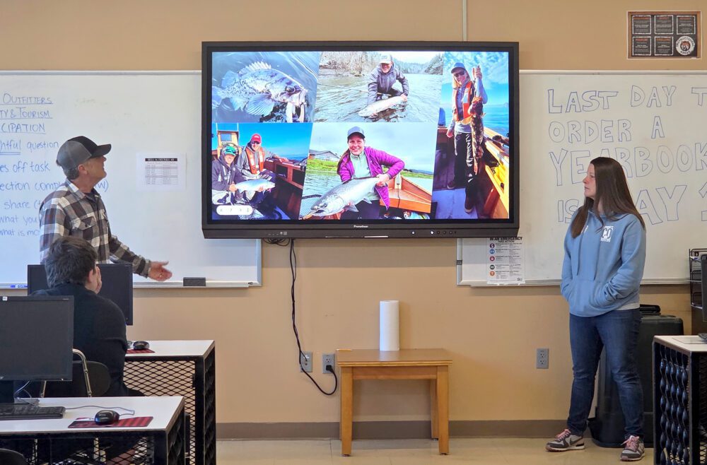 high school classroom tourism hospitality presentation